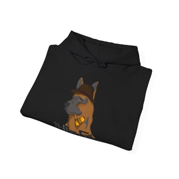 Stylish Print for Father of Dog : Men's Graphic printed Hooded Sweatshirt - Image 4