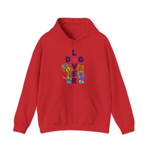 Dog Lover: Women's Hooded Sweatshirt