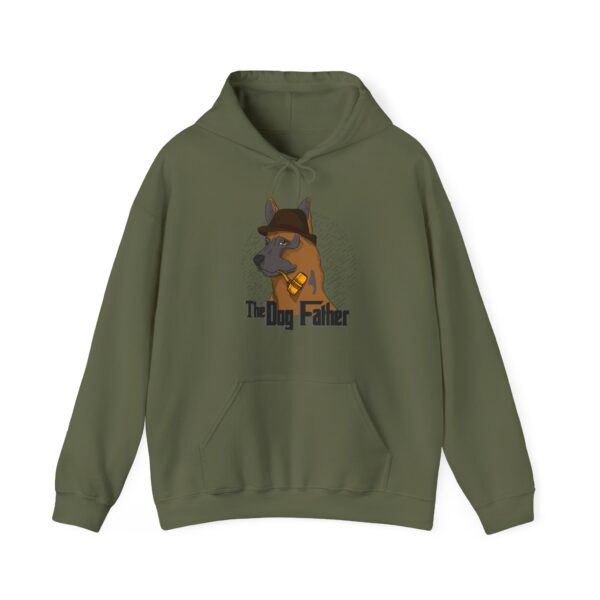 Stylish Print for Father of Dog : Men's Graphic printed Hooded Sweatshirt - Image 13