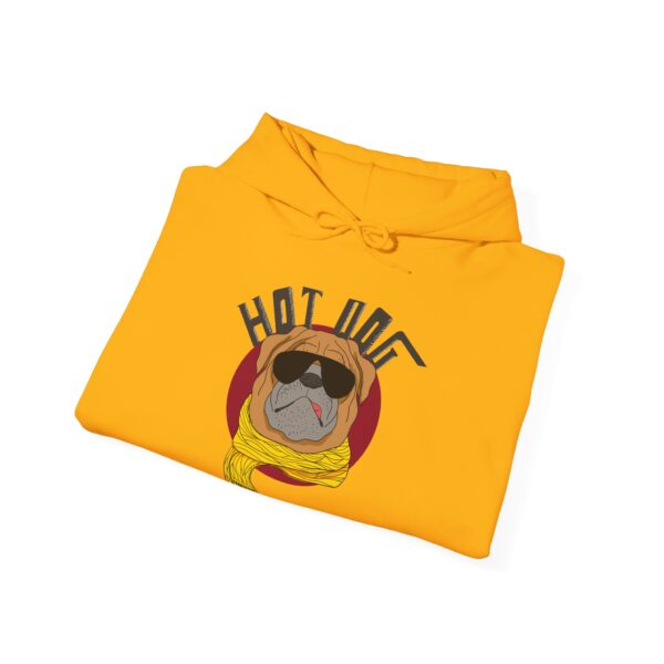 Hot Dog: Unisex Hooded Sweatshirt - Image 8