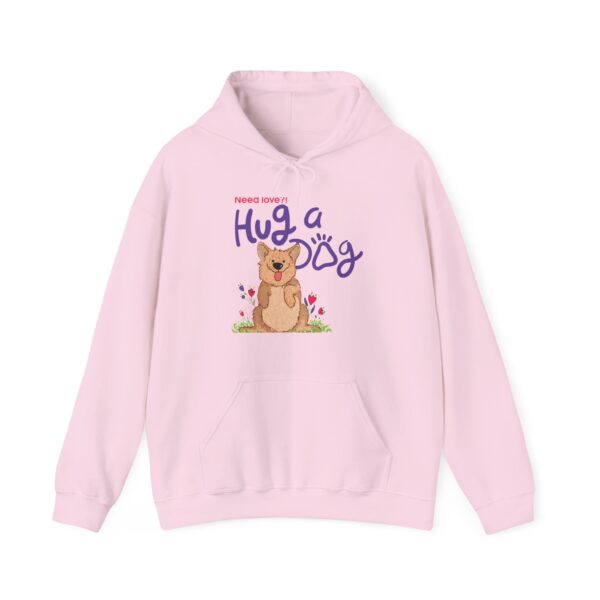 Hug a Dog: Women's Hooded Sweatshirt - Image 13