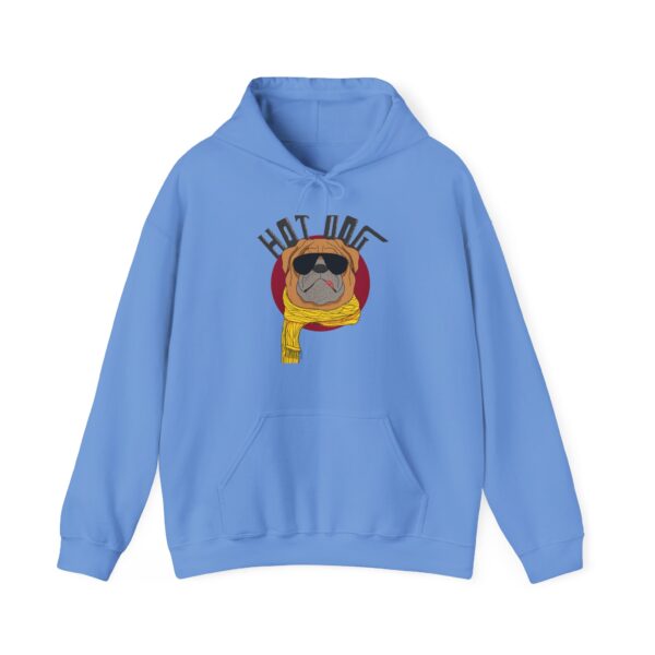 Hot Dog: Unisex Hooded Sweatshirt - Image 9