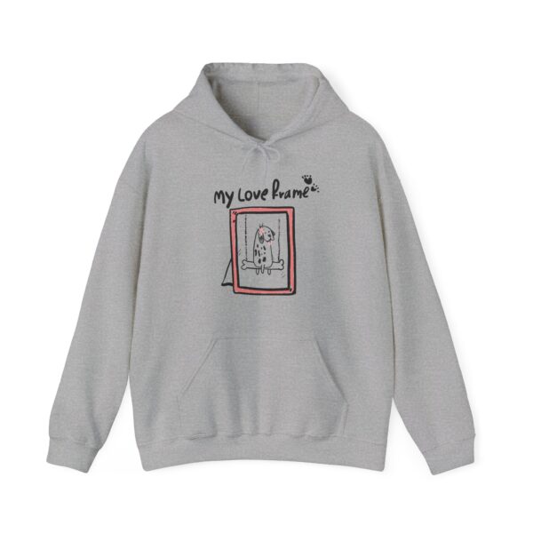 Love Frame: Women's Hooded Sweatshirt - Image 5