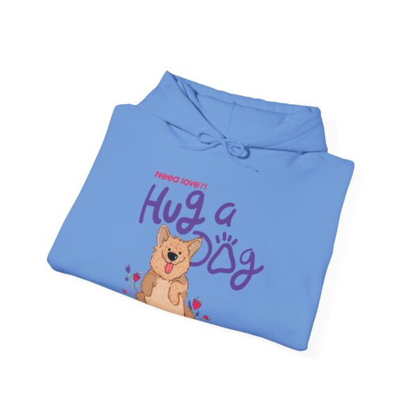 Hug a Dog: Women's Hooded Sweatshirt - Image 12