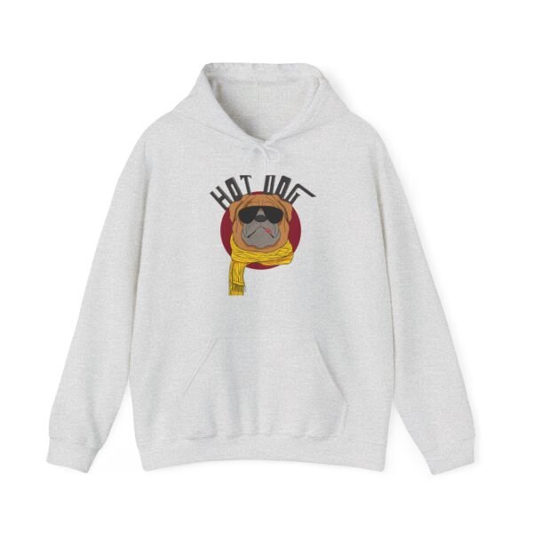 Hot Dog: Unisex Hooded Sweatshirt