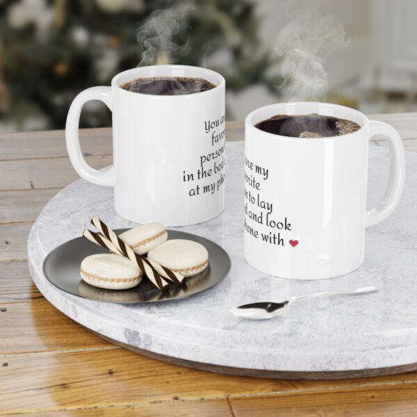 Personalized Romantic Mug - Funny Mugs, Fiancé Gift, Valentines Day Mug, Gift for Wife, Husband, Love