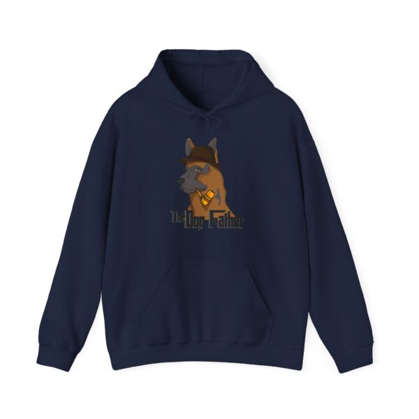 Stylish Print for Father of Dog : Men's Graphic printed Hooded Sweatshirt - Image 17