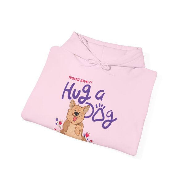 Hug a Dog: Women's Hooded Sweatshirt - Image 16