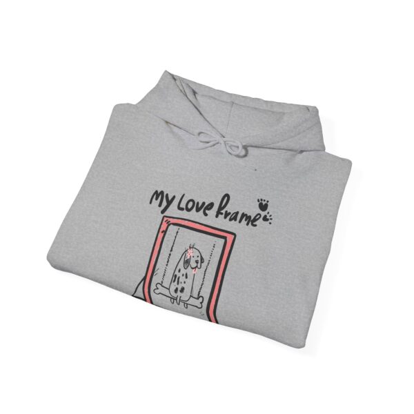 Love Frame: Women's Hooded Sweatshirt - Image 8
