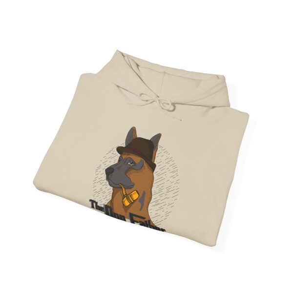 Stylish Print for Father of Dog : Men's Graphic printed Hooded Sweatshirt - Image 8
