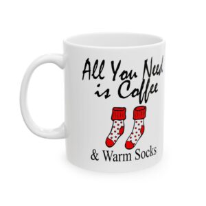 All You Need Coffee Mug: Personalized & Convenient 11oz Bliss!