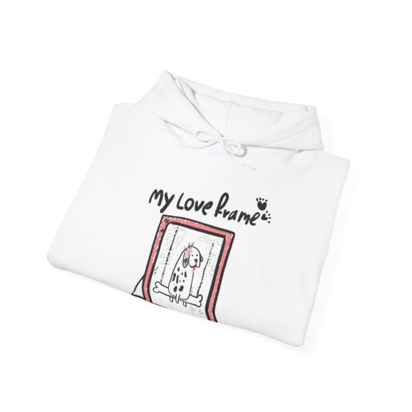Love Frame: Women's Hooded Sweatshirt - Image 4