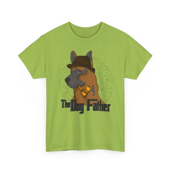 Men's Cotton Crew Tee for Father of Dog - Image 11