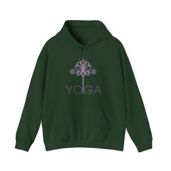 Lightweight Floral Yoga Hoodie for Women | Perfect for Meditation, Fitness & Relaxation - Image 2