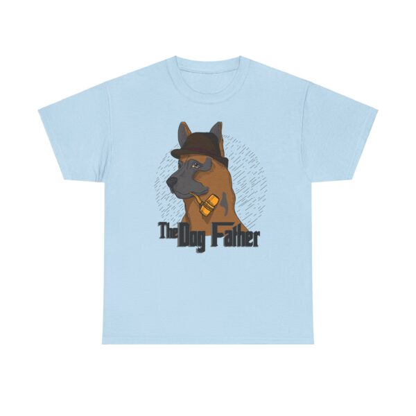 Men's Cotton Crew Tee for Father of Dog - Image 13