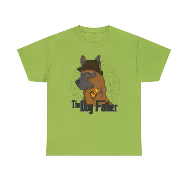 Men's Cotton Crew Tee for Father of Dog - Image 9