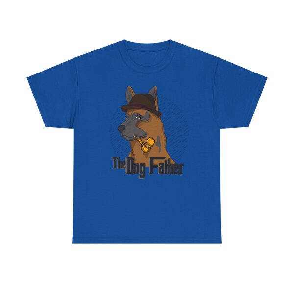 Men's Cotton Crew Tee for Father of Dog - Image 17