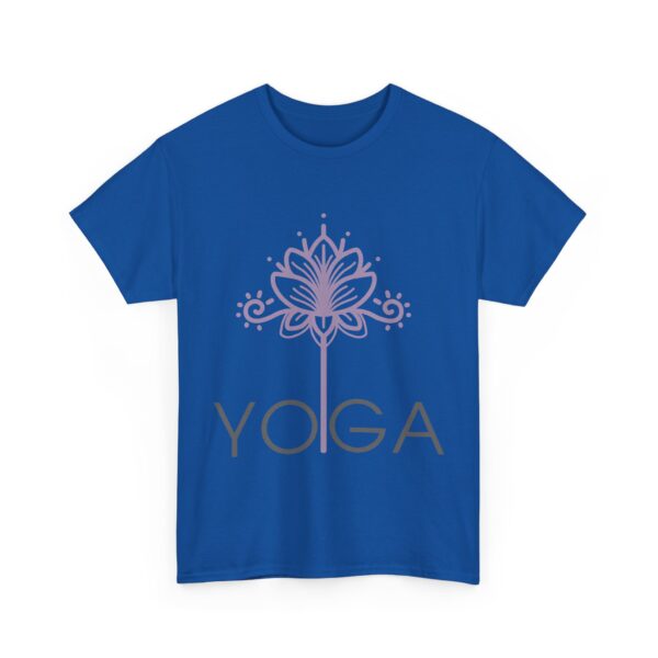 Lightweight Floral Yoga Women's Regular Fit Tee | Perfect for Meditation, Fitness & Relaxation - Image 3