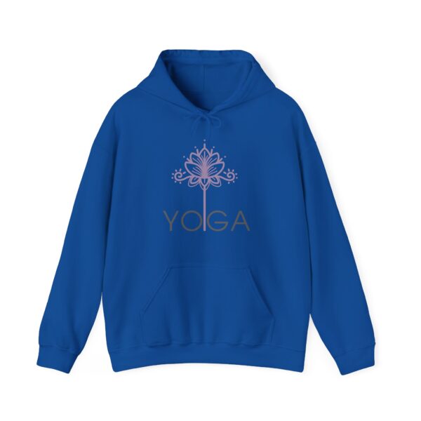 Lightweight Floral Yoga Hoodie for Women | Perfect for Meditation, Fitness & Relaxation - Image 3