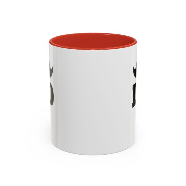 Mustache Marvel: Personalized Two-Tone Mug for the Coolest Dad in Town! - Image 5