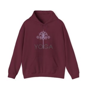 Lightweight Floral Yoga Hoodie for Women | Perfect for Meditation, Fitness & Relaxation